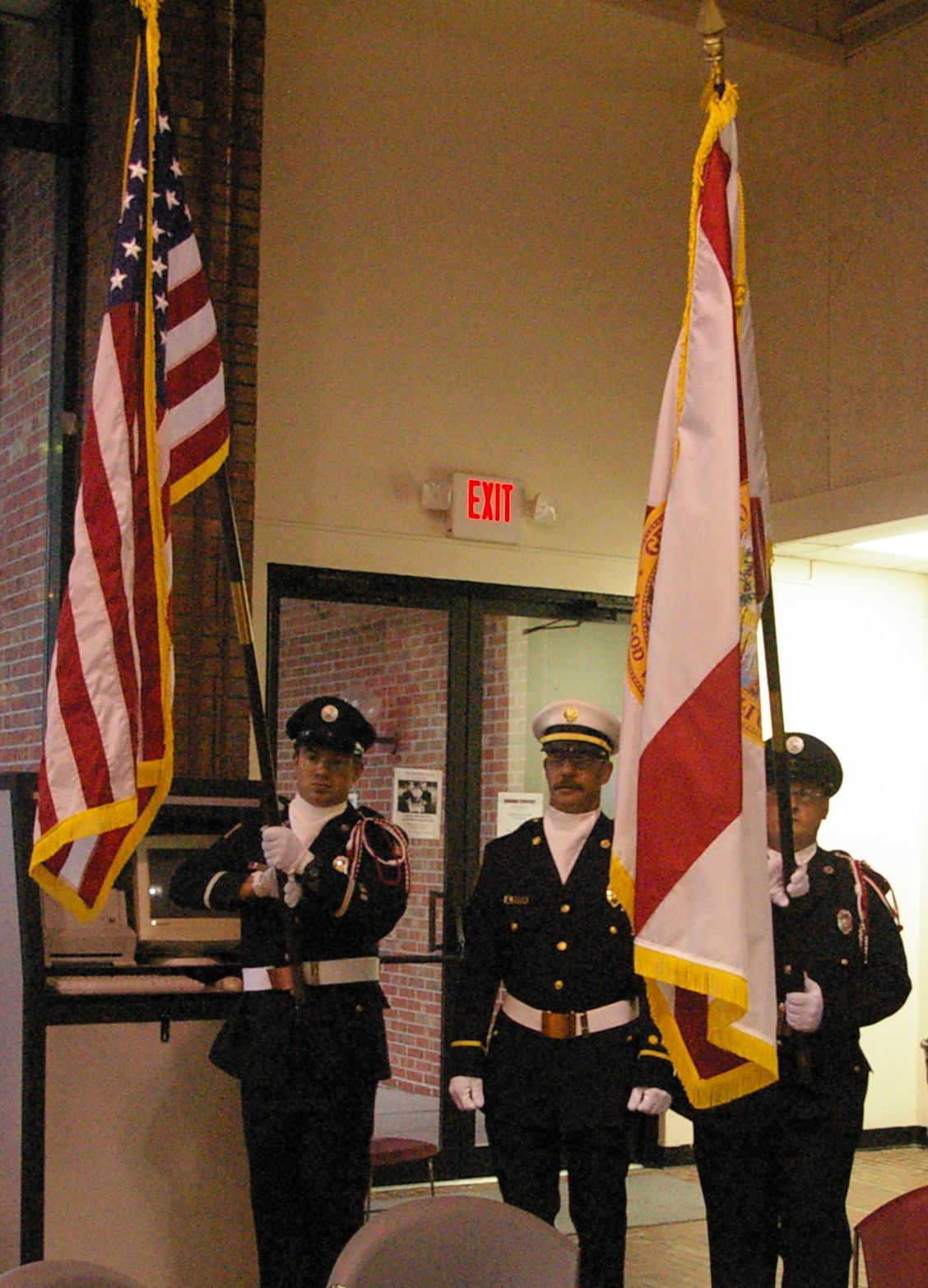 Ocean City Wright FD Honor Gaurd at Banquet